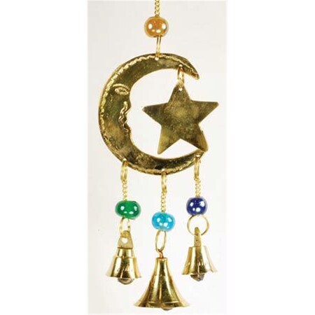 3 Bell Star And Moon Wind Chime